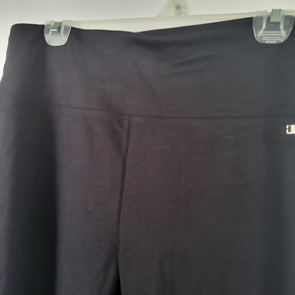 NWT Calvin Klein Performance L High Waist Straight Leg Yoga Pant Black - Picture 3 of 10